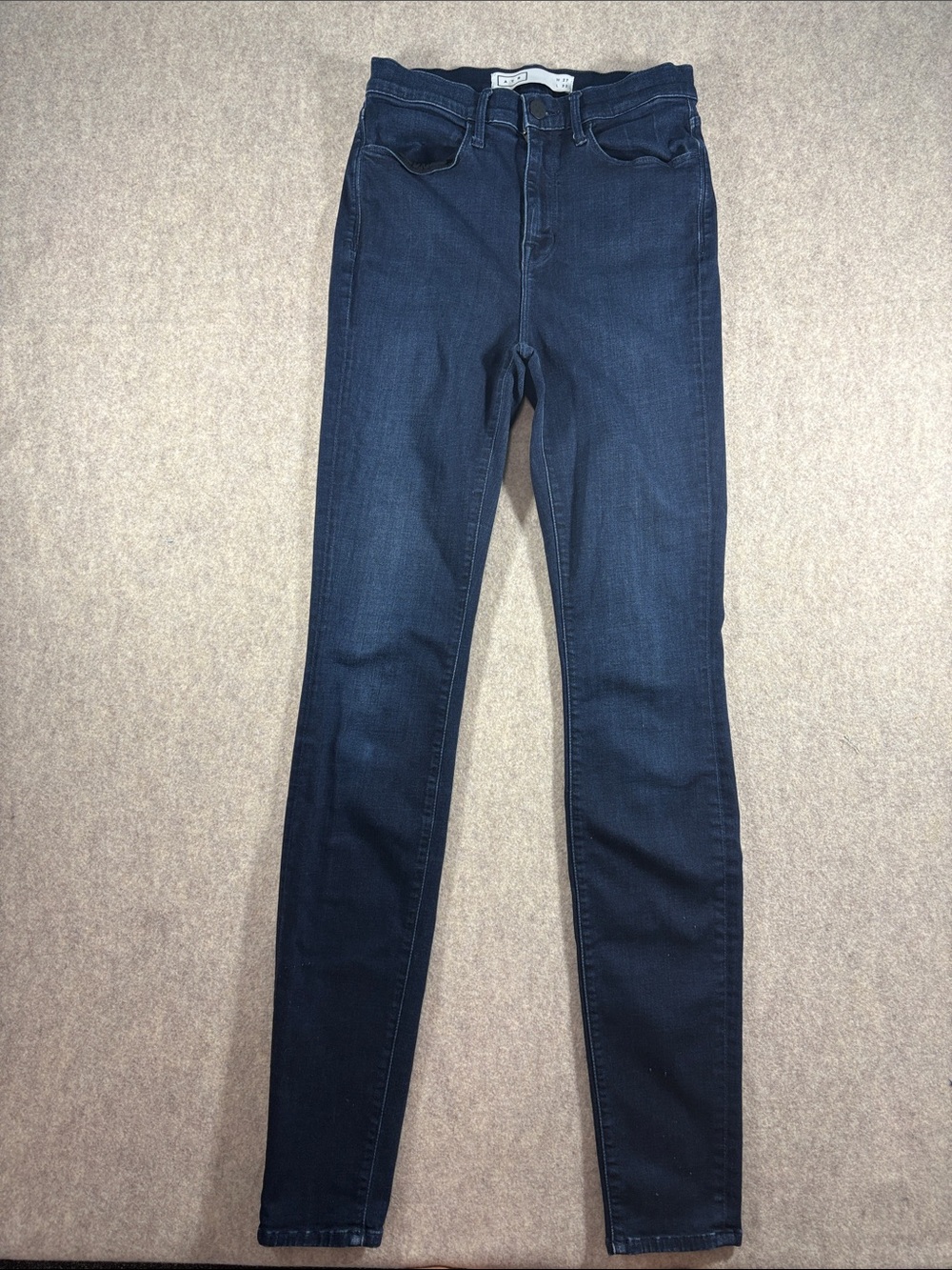 AYR Women’s High-Rise Skinny Stretch Jeans Dark Wash Size 27x32